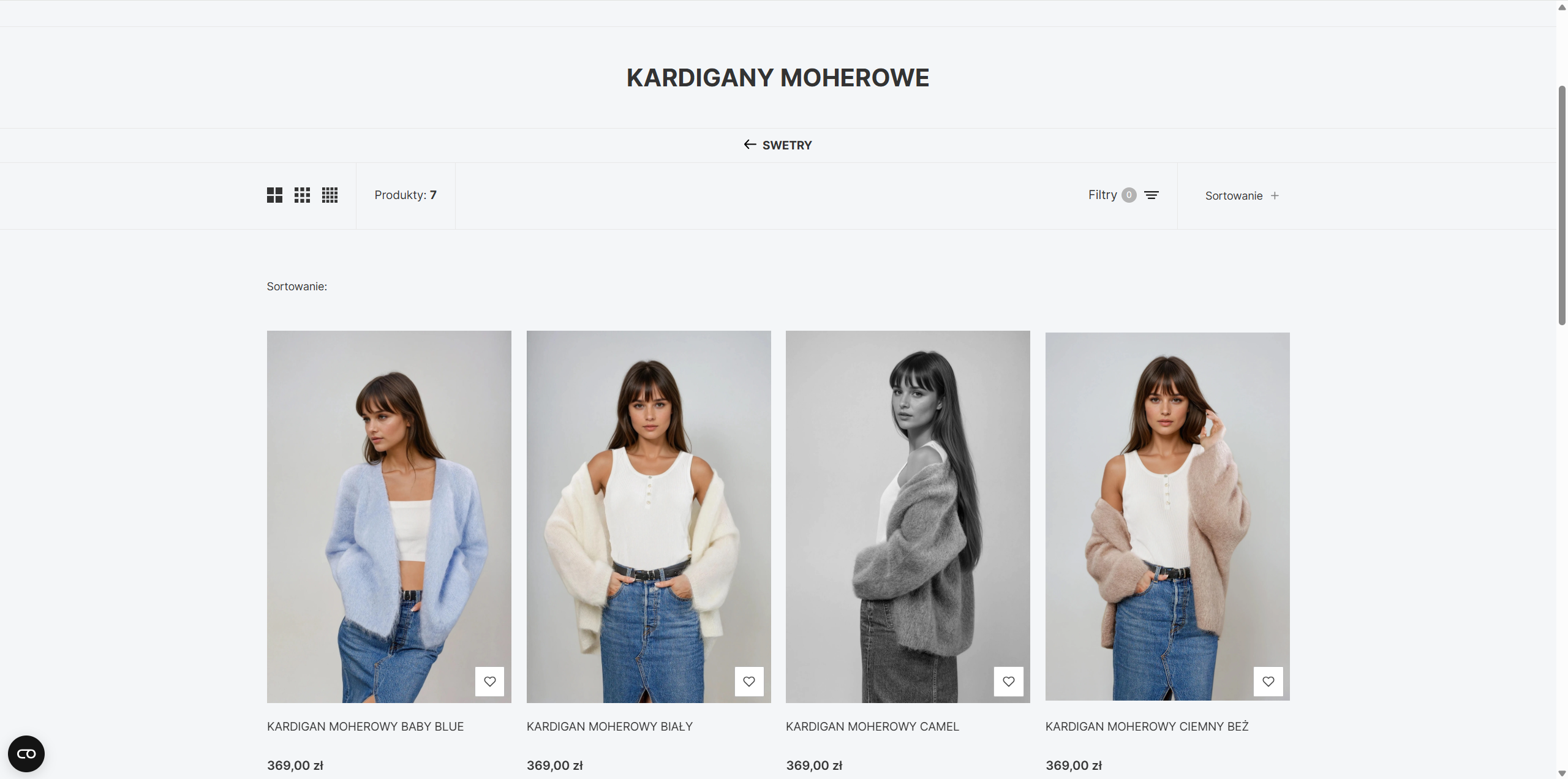 Jak dbać o moherowy kardigan?