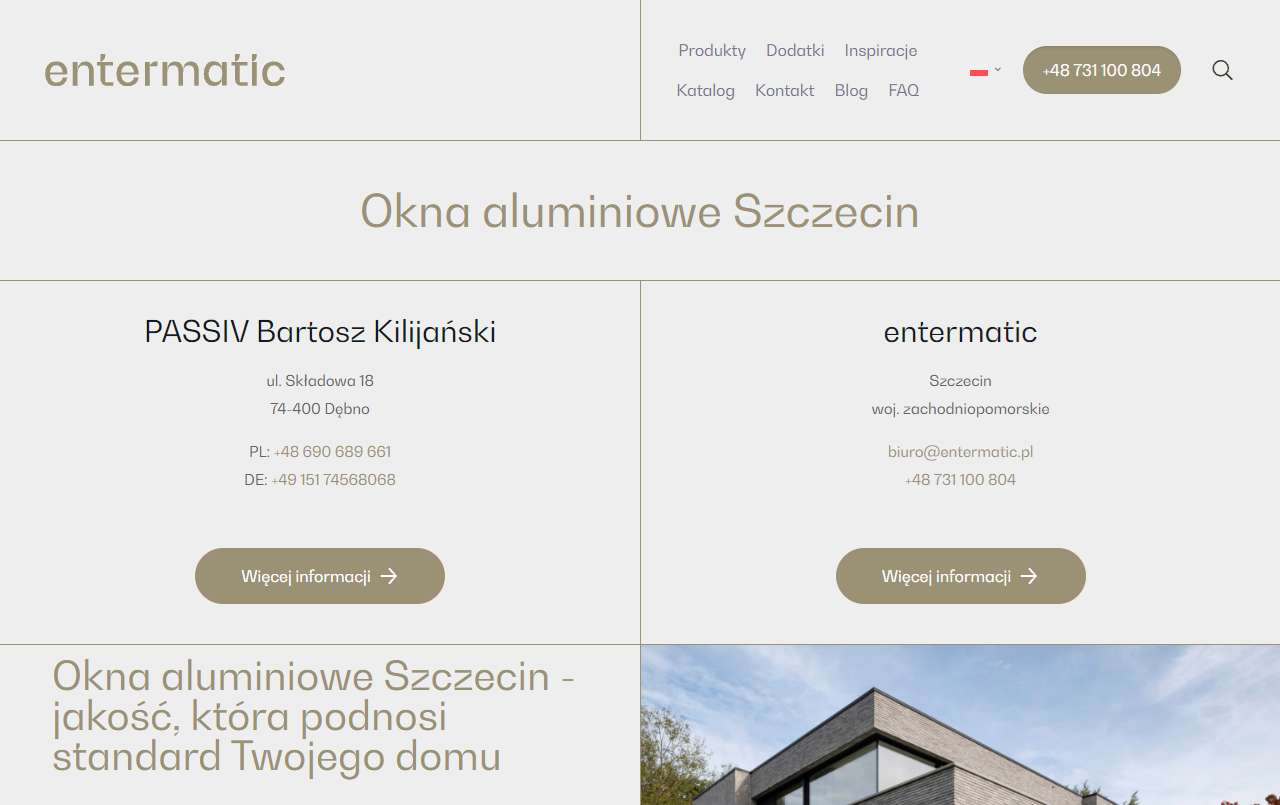 Okna aluminiowe w Szczecinie - kiedy warto wybrać je zamiast PCV i drewna?