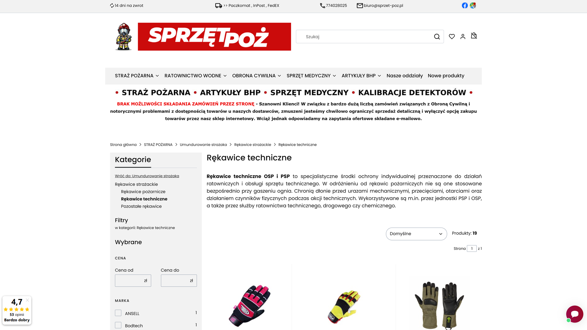 Rękawice techniczne: jak wybrać model do działań ratowniczych?