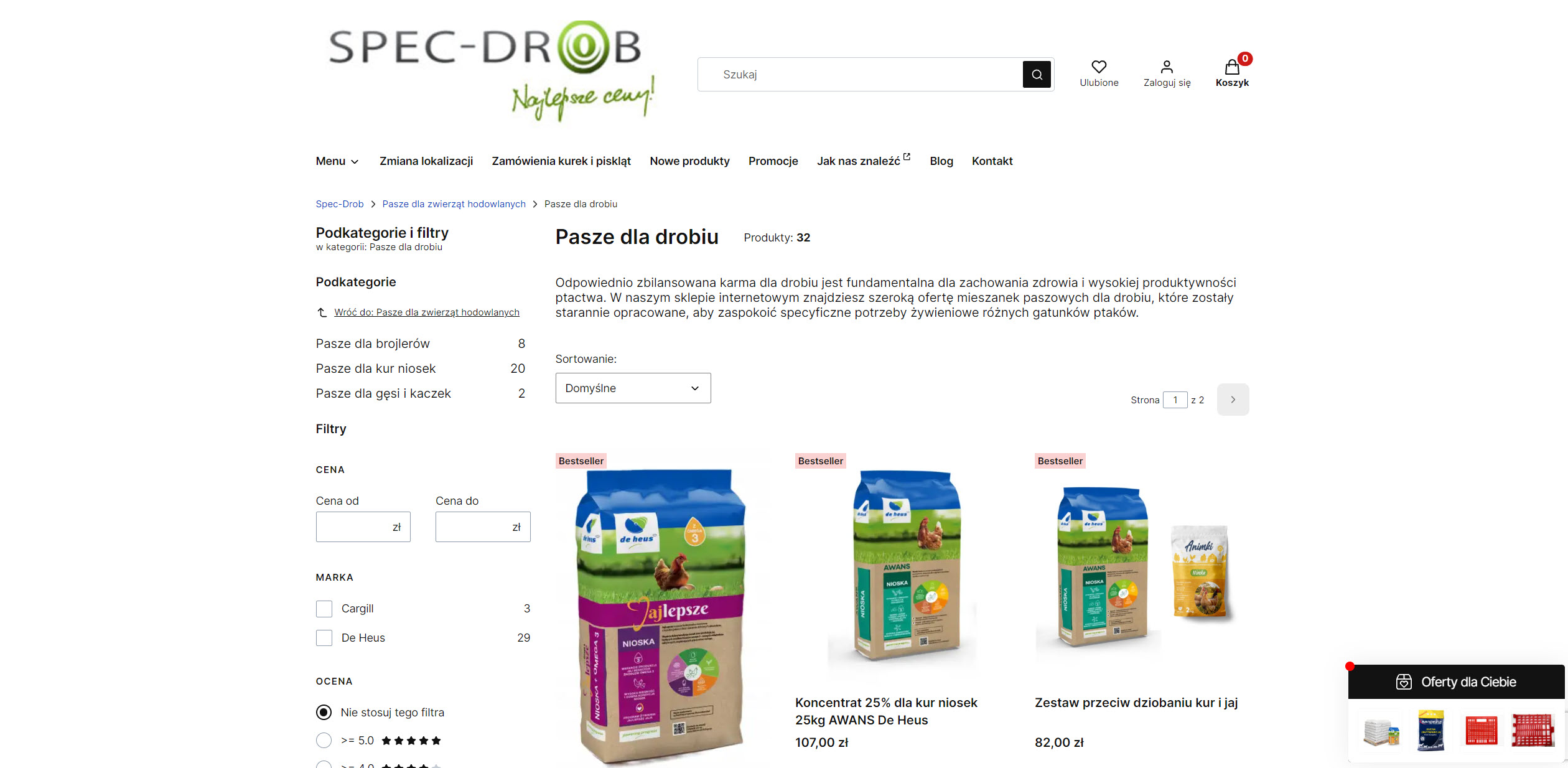Jak dobrać pasze dla drobiu do gatunku i wieku ptaków?